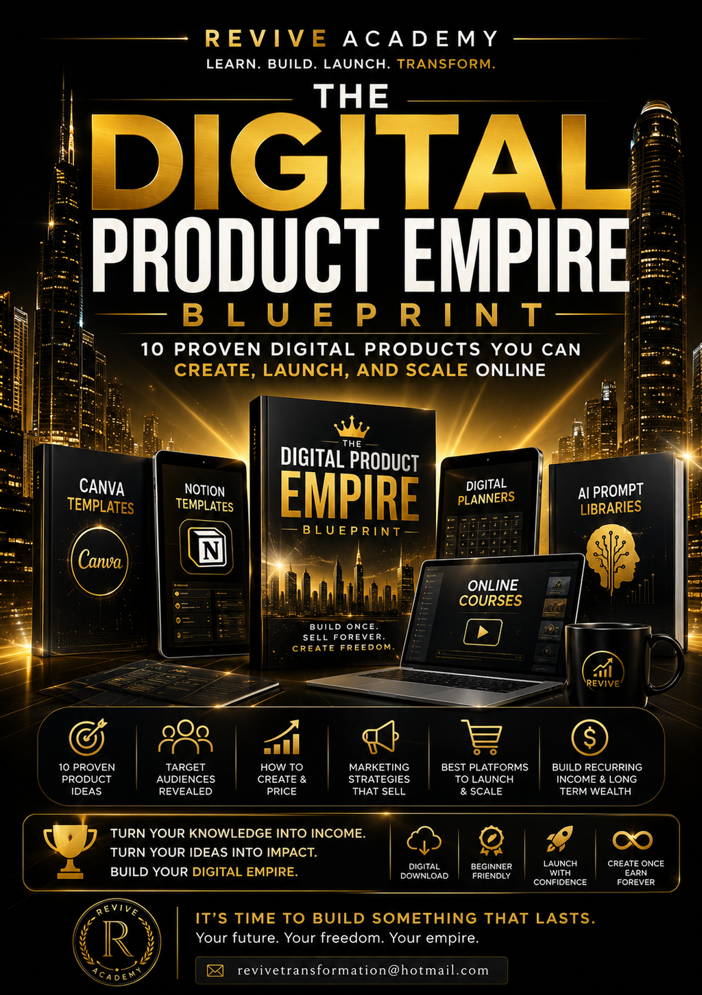 The Digital Product Empire Blueprint