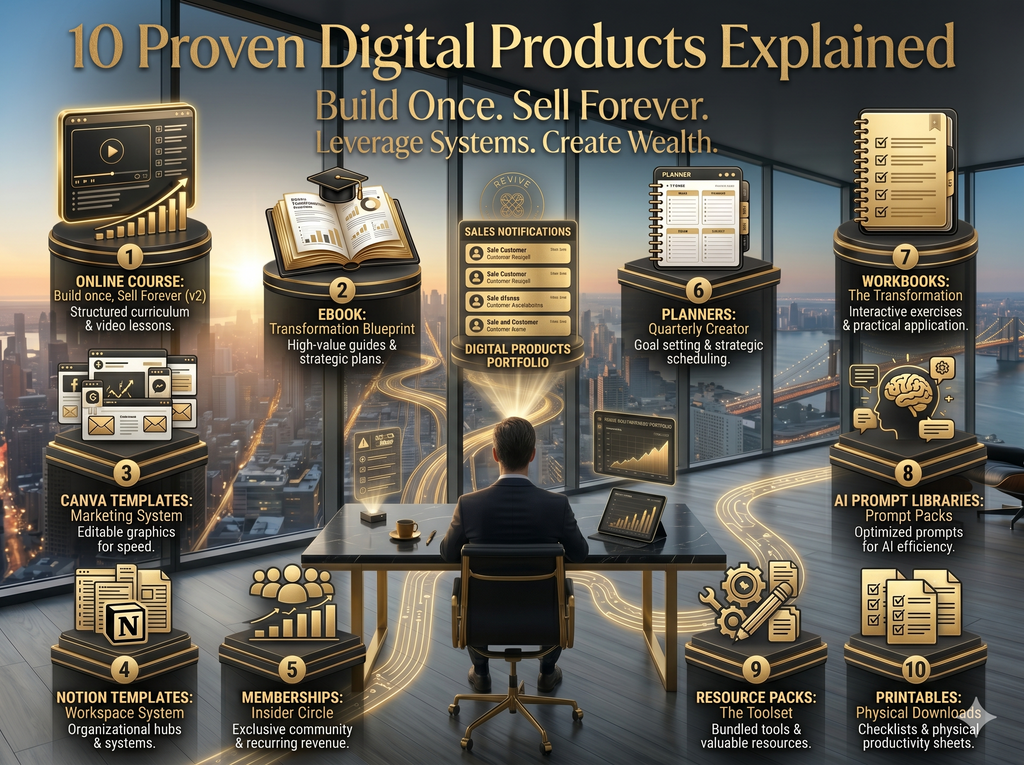 The Digital Product Empire Blueprint